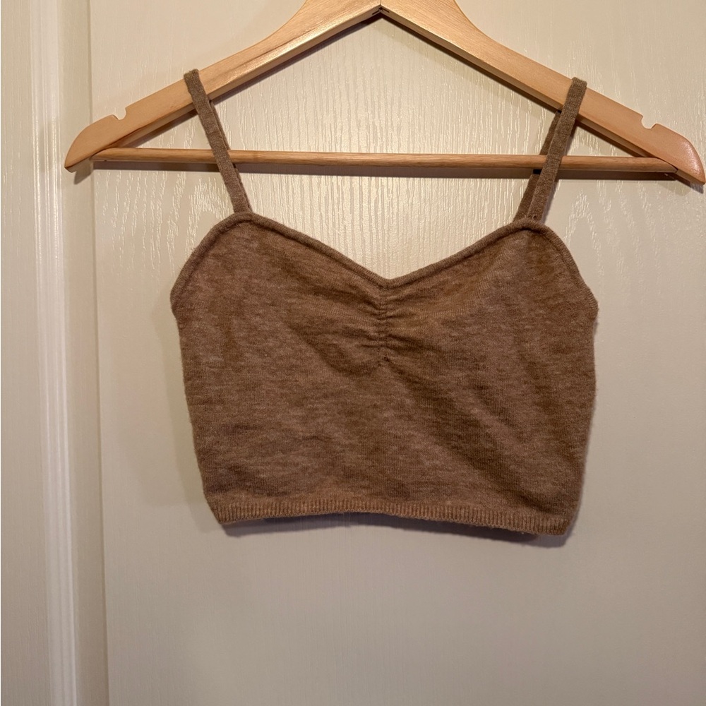 Aritzia Wilfred Crop Top Bra Tank